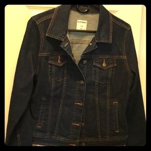 Women’s dark denim jacket - always in style